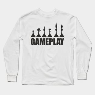 Chess Gameplay Long Sleeve T-Shirt